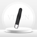 NoirTwist Black Twisting Bullet Vibrator