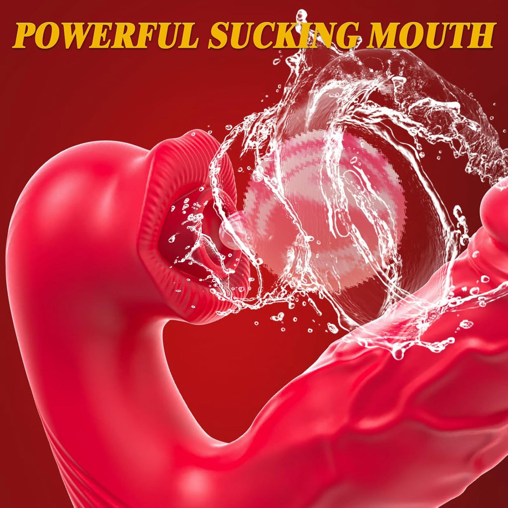NoirWhisper Thrust & Suck Wearable Vibrator