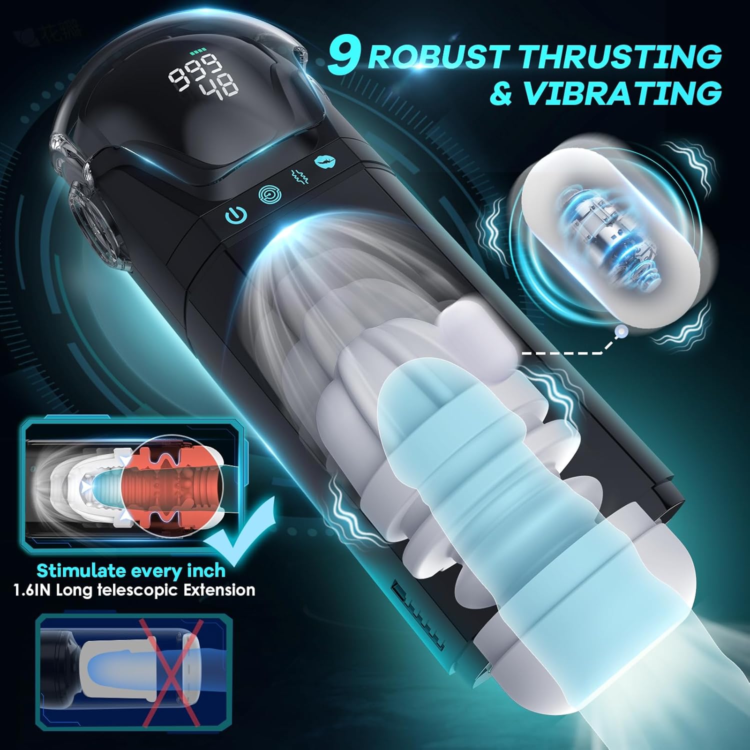 NovaCore 9X Pleasure Masturbator