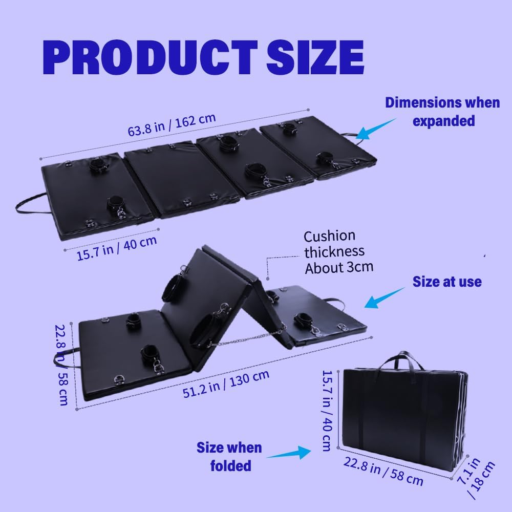 ObeyMat Folding BDSM Bondage Mat