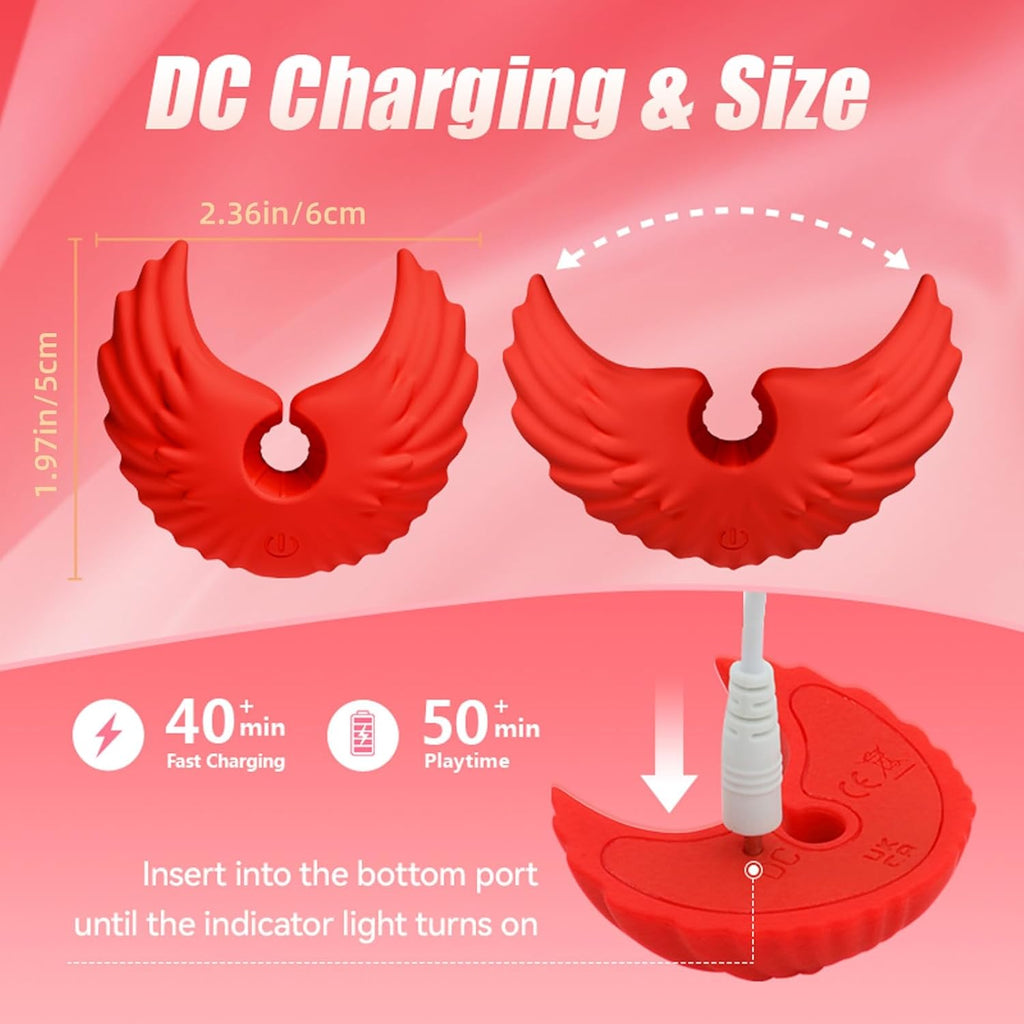 ObeyWings Vibrating Nipple Teasers