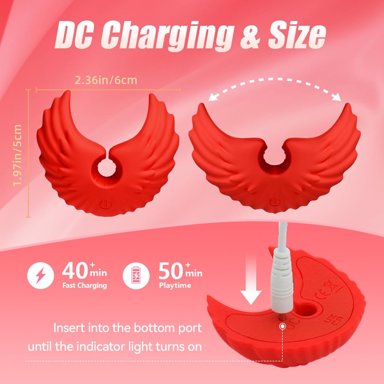 ObeyWings Vibrating Nipple Teasers