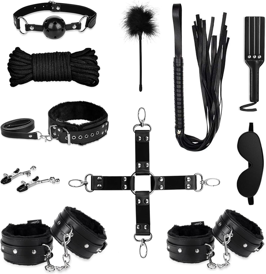 ObsidianBond 11-Piece Bondage Set