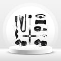 ObsidianBond 11-Piece Bondage Set