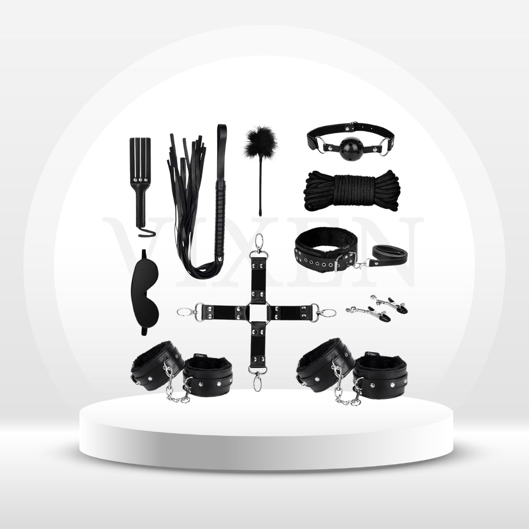 ObsidianBond 11-Piece Bondage Set