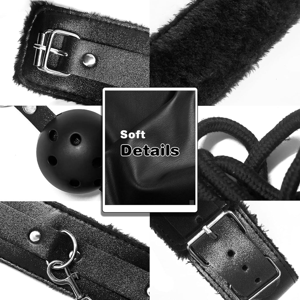 ObsidianDesire 36-Piece Bondage Set