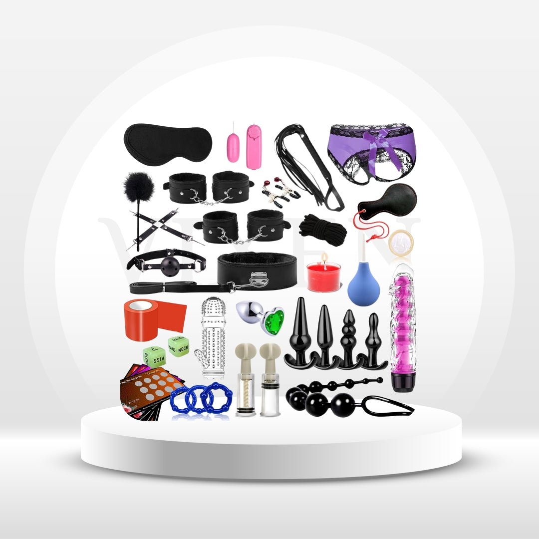 ObsidianDesire 36-Piece Bondage Set
