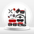 ObsidianEmbrace 12-Piece BDSM Kit