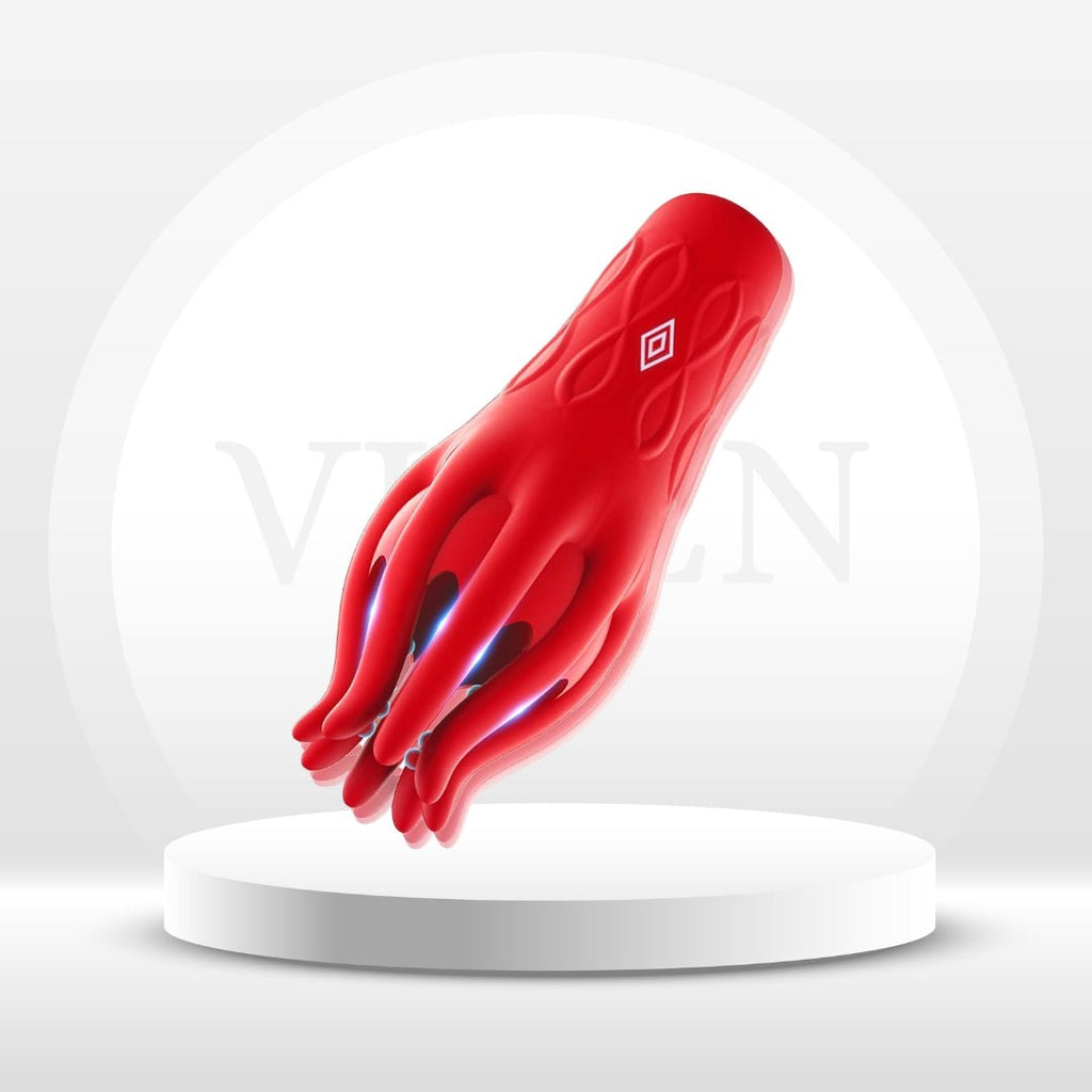 OctaPulse Male 360° Tentacle Vibrator