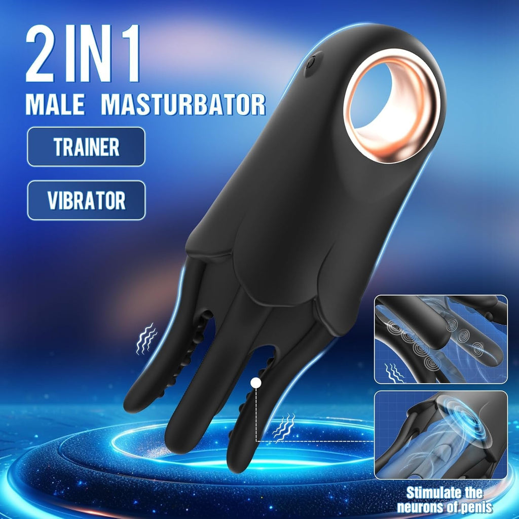 OctoGrip Male Tentacle Training Vibrator