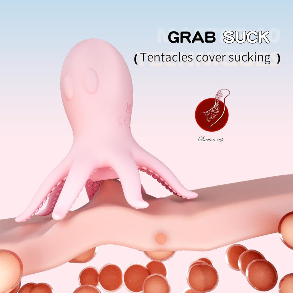 OctoTease Multi-Zone Octopus Nipple Vibrator