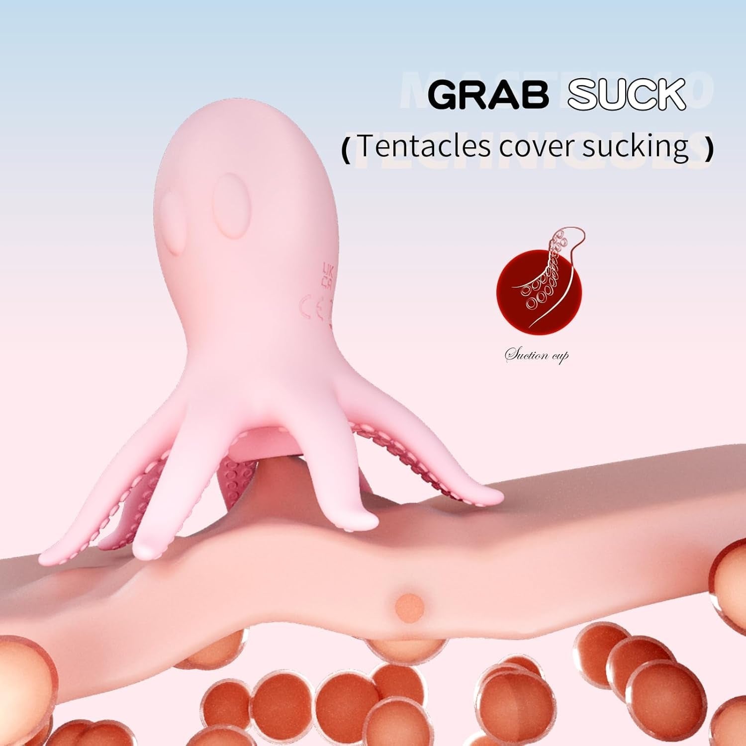 OctoTease Multi-Zone Octopus Nipple Vibrator