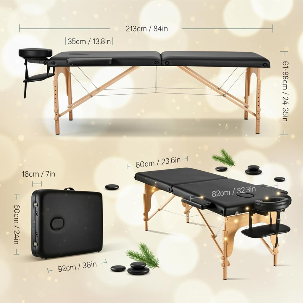 OnyxLuxe Sensual Massage Sex Table