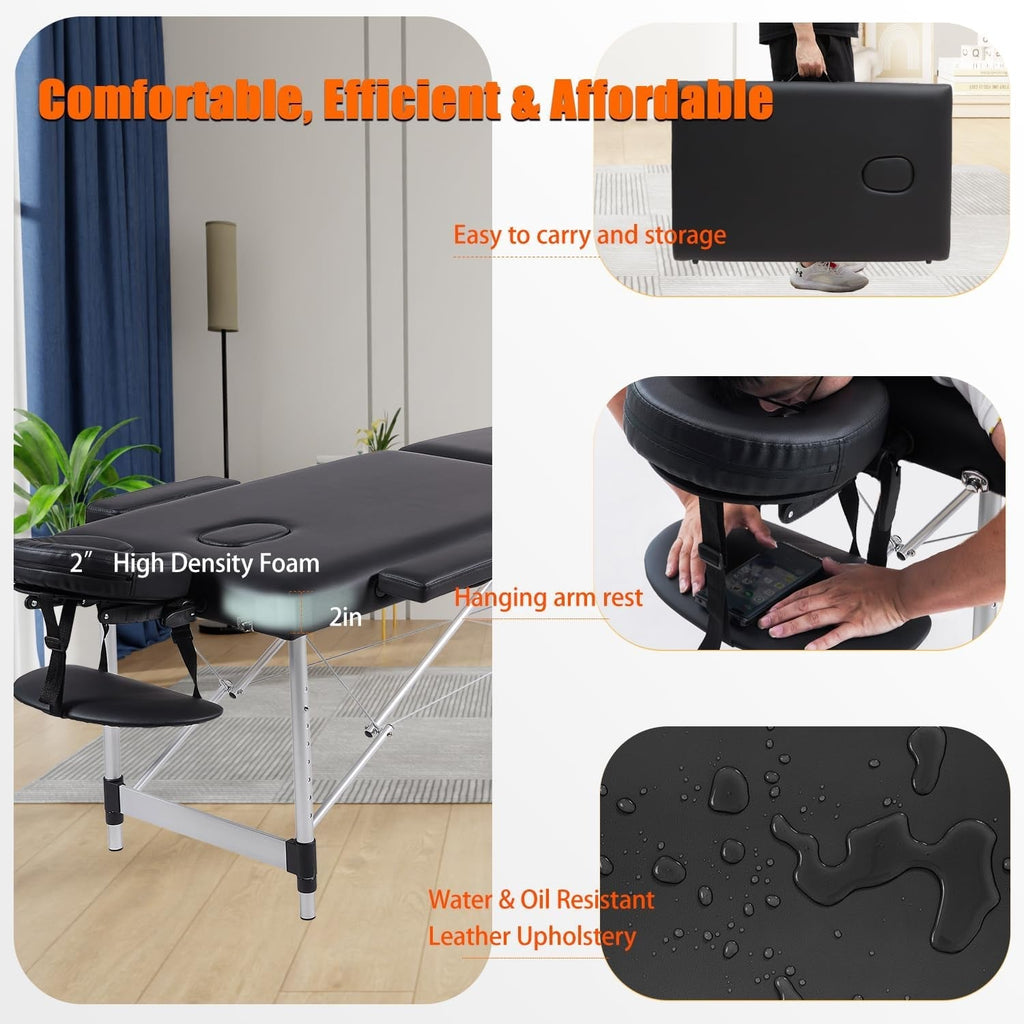 OnyxRelief Portable Sensual Massage Sex Table
