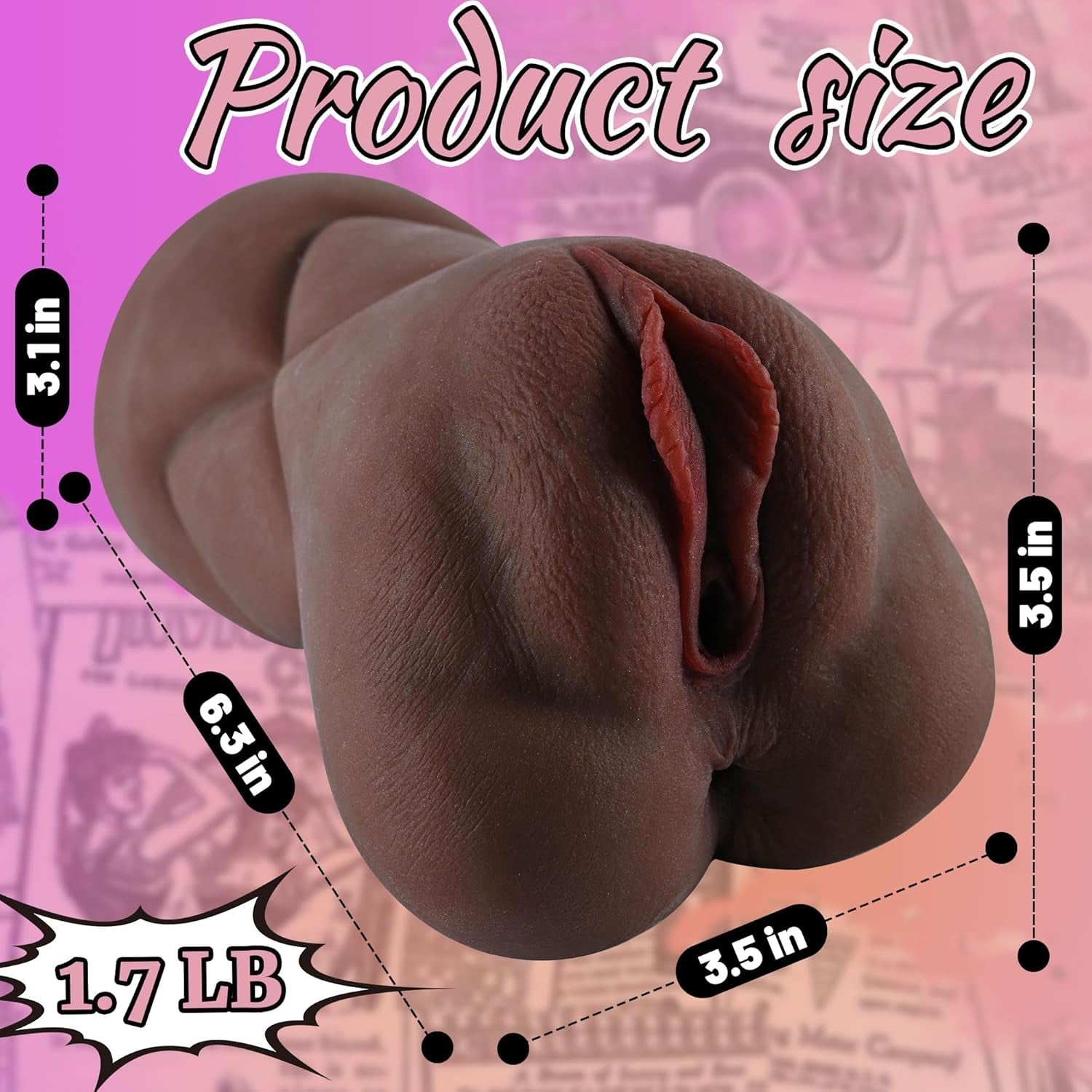 OnyxThrust Dual-Channel Pocket Pussy Stroker