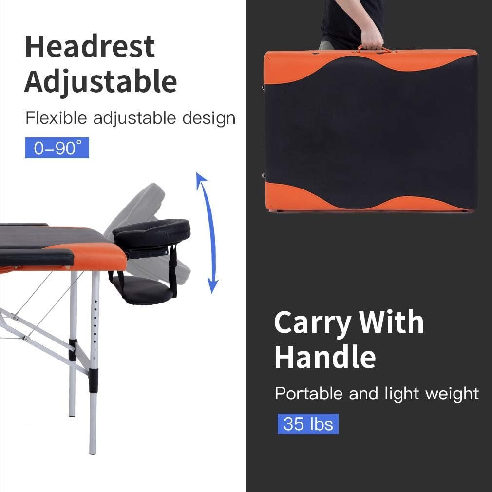 OnyxTitan Extra Wide Sensual Massage Sex Table