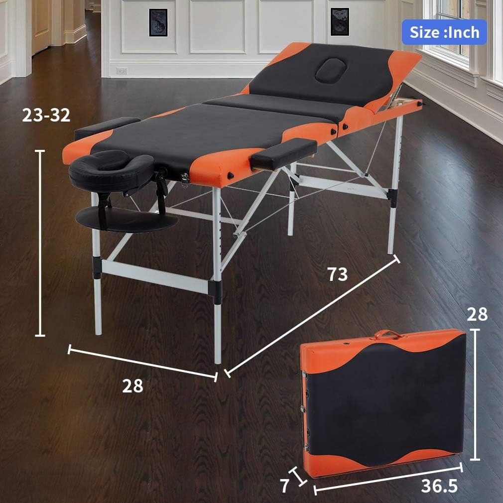 OnyxTitan Extra Wide Sensual Massage Sex Table