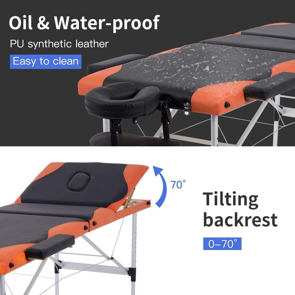 OnyxTitan Extra Wide Sensual Massage Sex Table