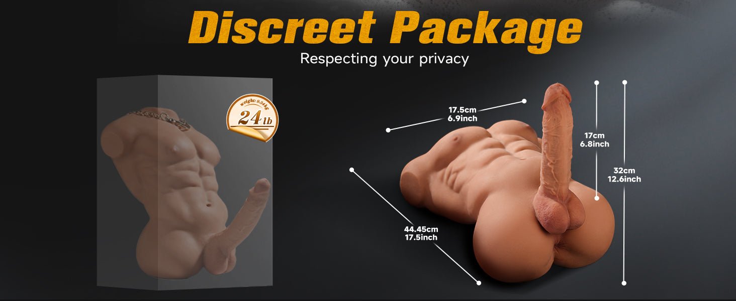 OnyxTorso Muscular Male Torso Sex Doll