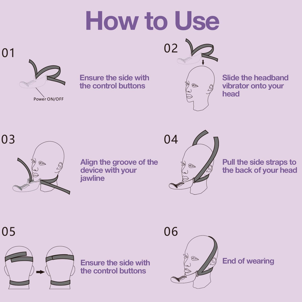 OralLock Vibrating Face-Strap Dildo