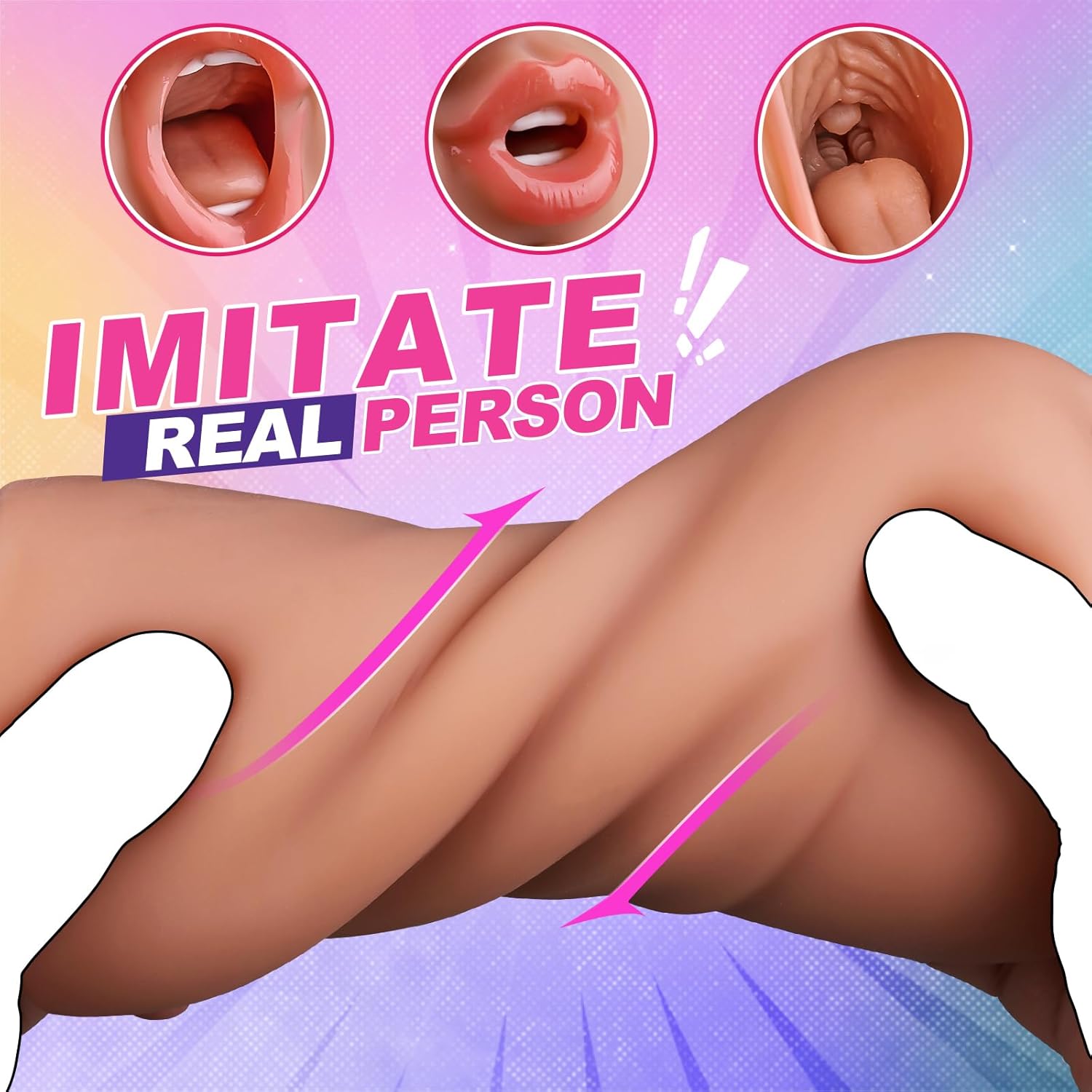 OralObsession Deep Throat Vibrating BJ Stroker
