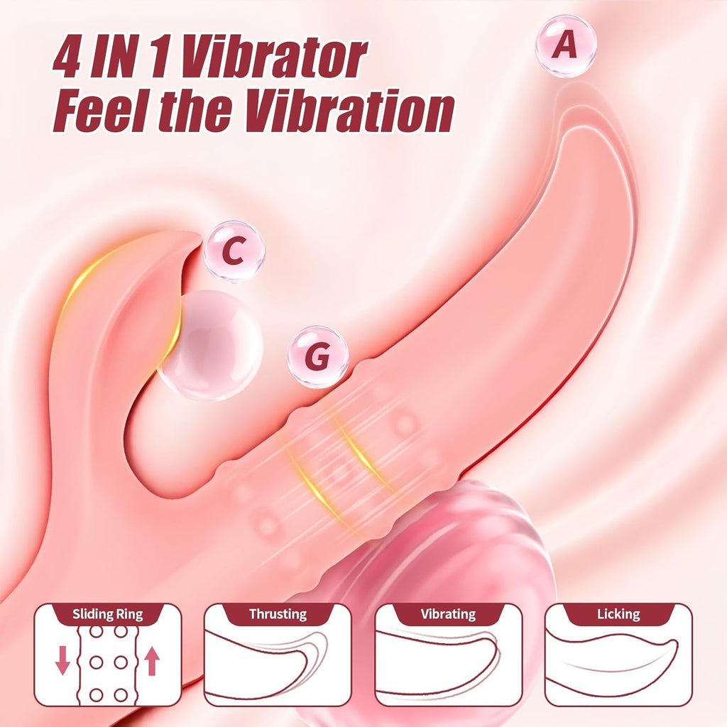 OrbitalHare Rotating Bead Rabbit Vibrator