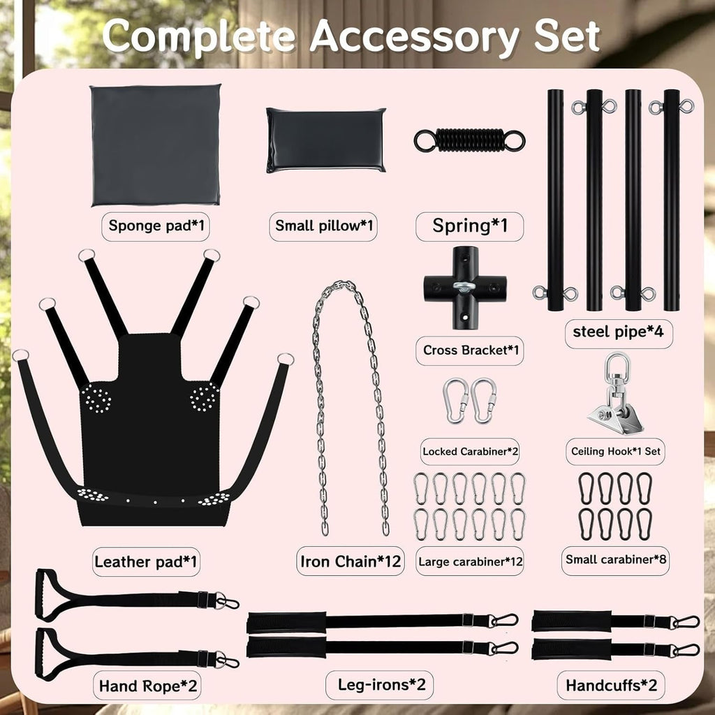 OrbitLuxe 360° BDSM Sex Swing Sling