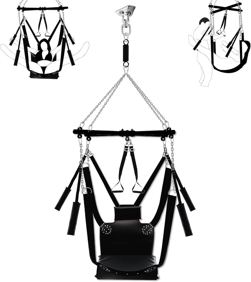 OrbitLuxe 360° BDSM Sex Swing Sling