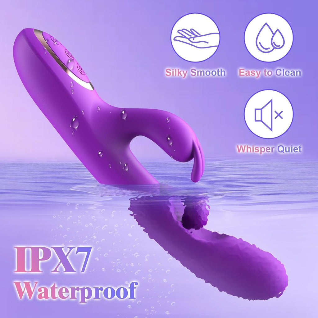 OrbitPulse 3-in-1 Bead Rabbit Vibrator
