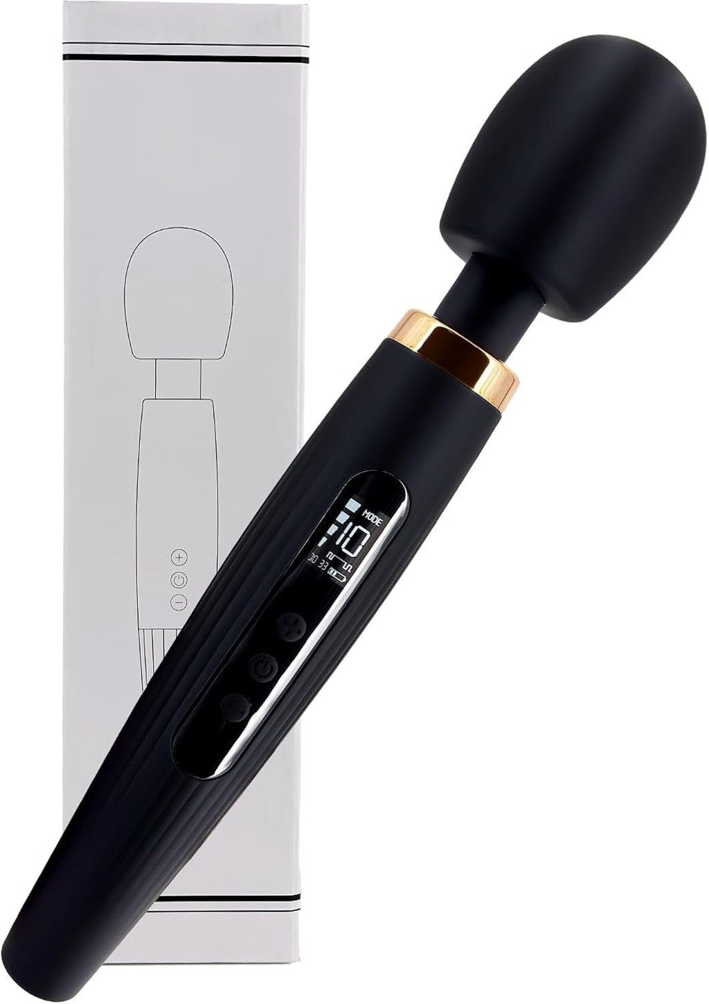 OrbLux Premium 10 Pattern Wand Massager Vibrator