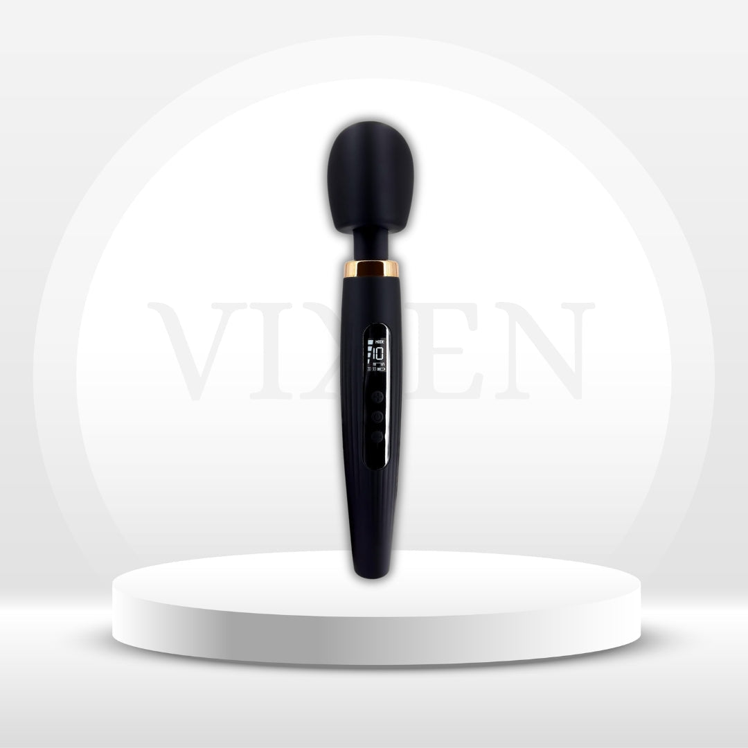 OrbLux Premium 10 Pattern Wand Massager Vibrator