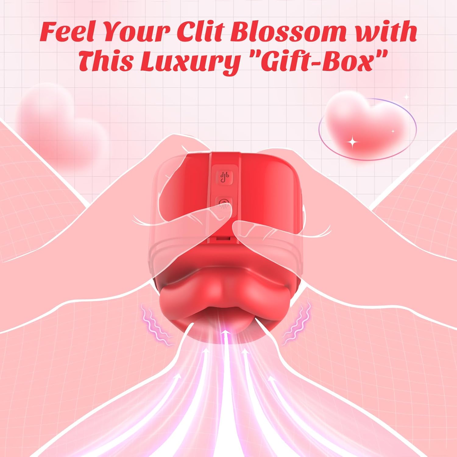 OuiLick Gift Box Clit Sucker & Tongue Licker