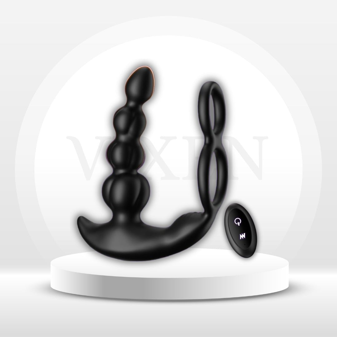 P-Glide 5-in-1 Prostate Massager with Cock Ring