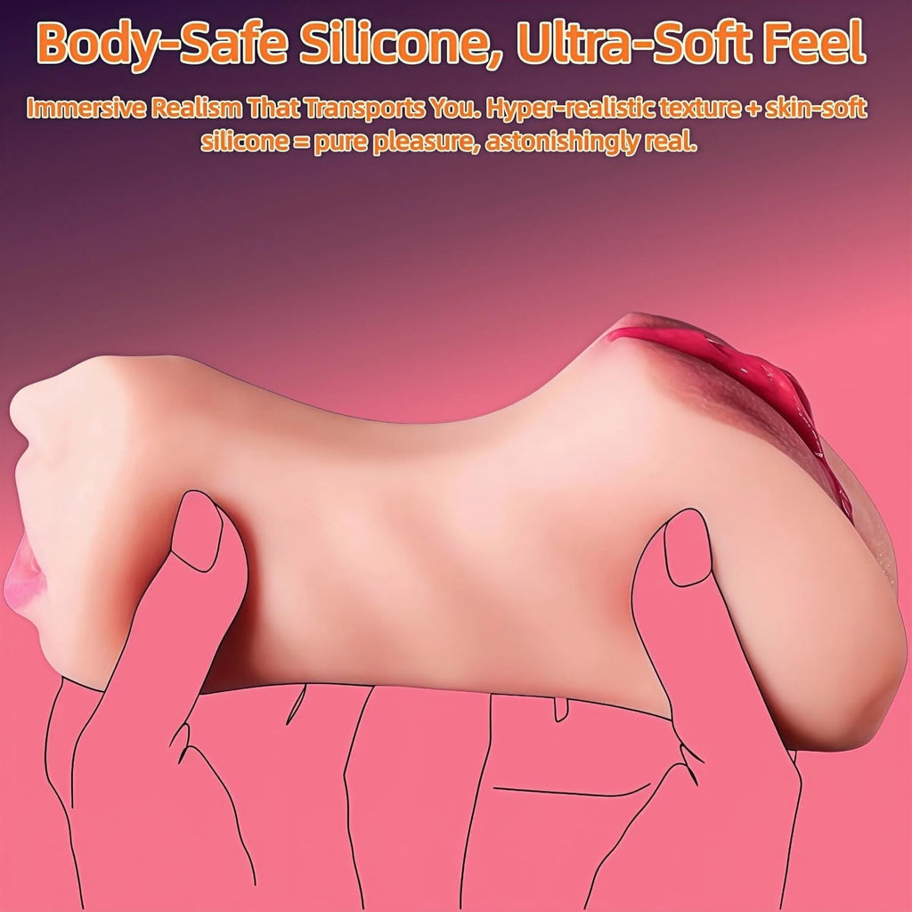 PalmMuse Realistic Pocket Pussy Stroker