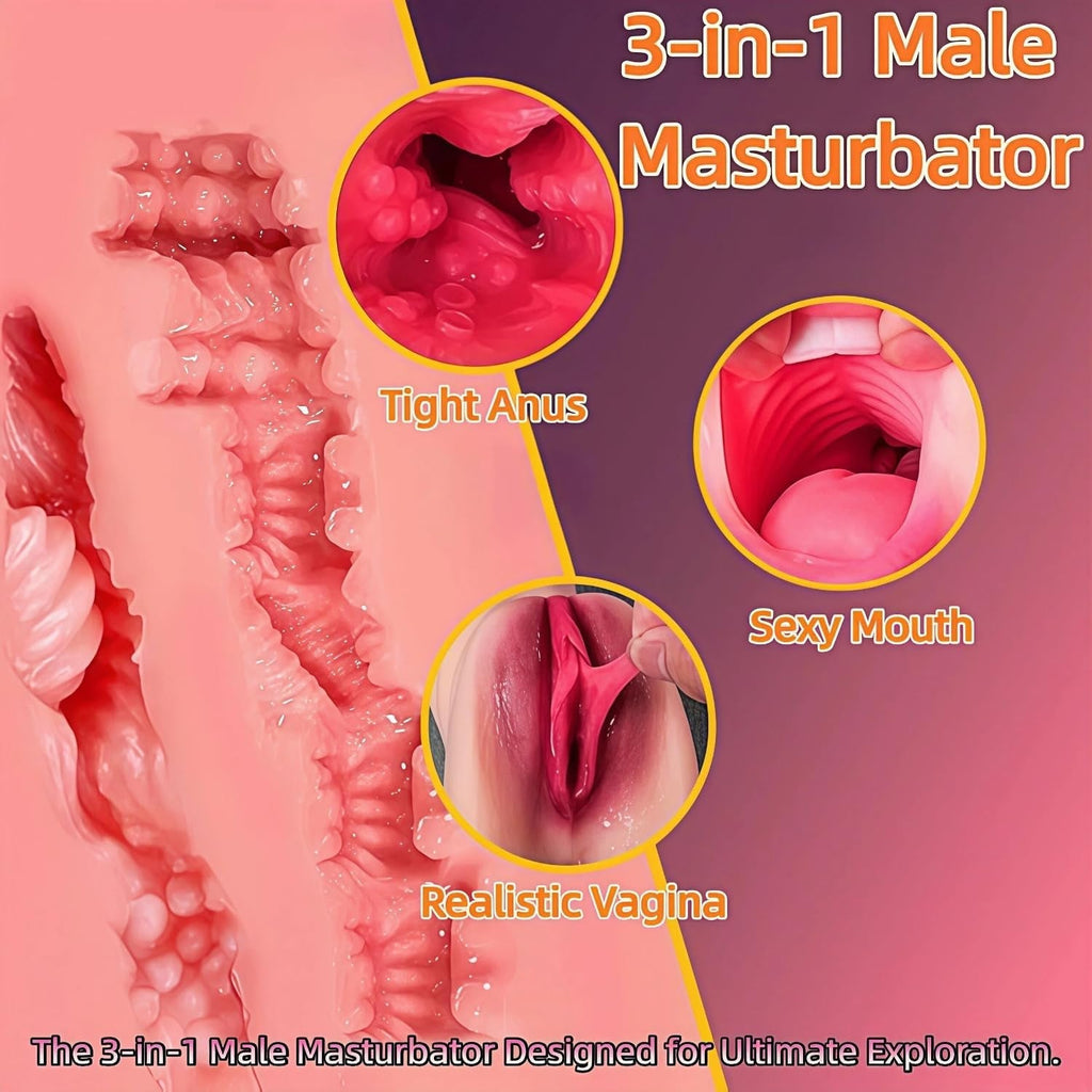 PalmMuse Realistic Pocket Pussy Stroker