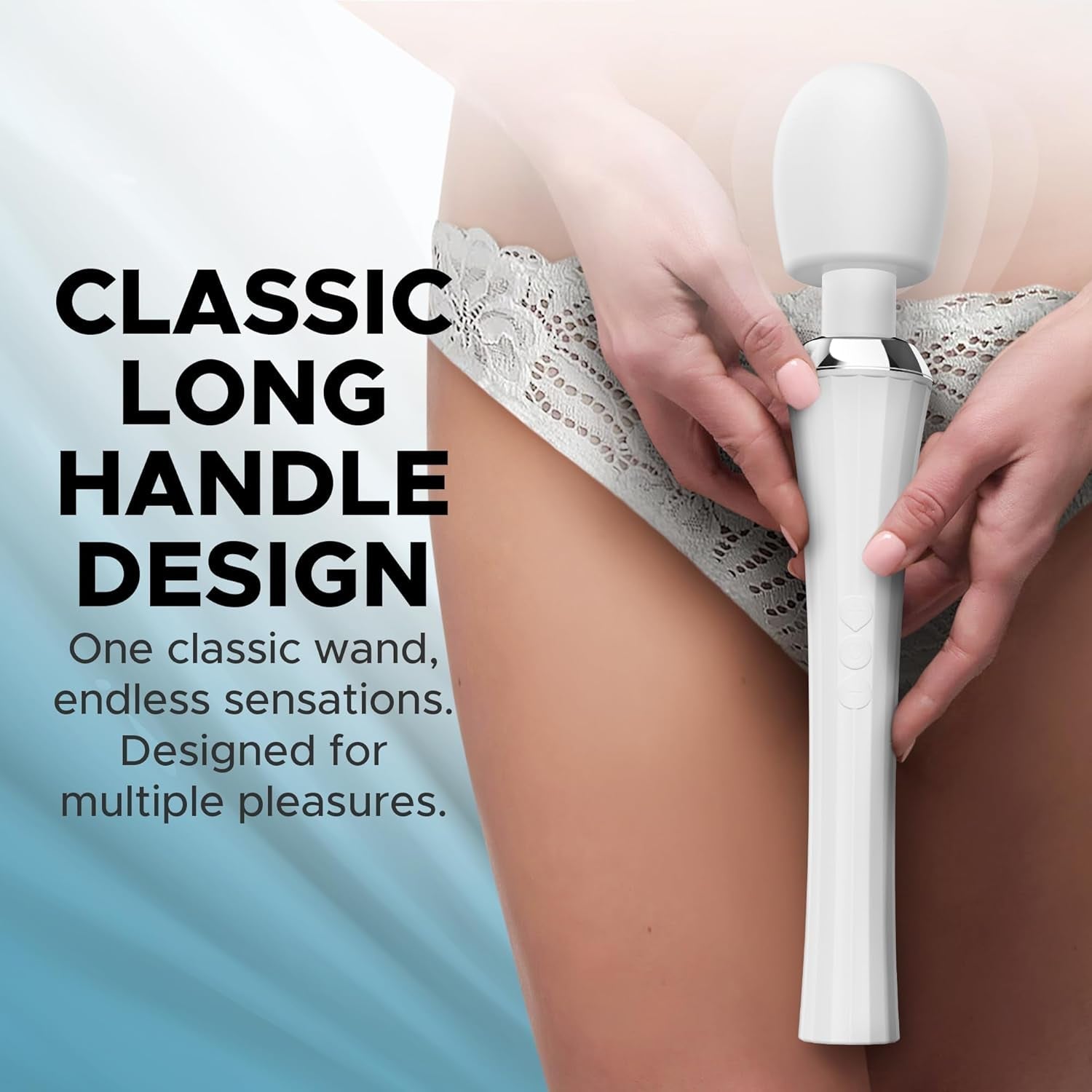 PearlReach Intimate Massage Wand Vibrator