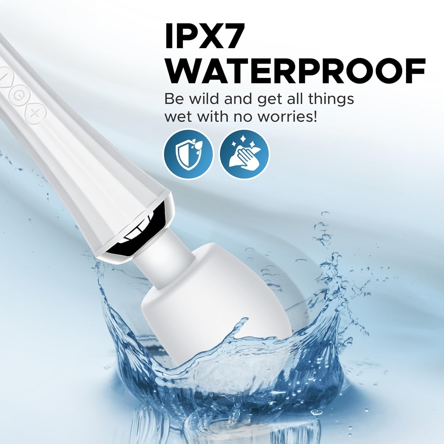 PearlReach Intimate Massage Wand Vibrator