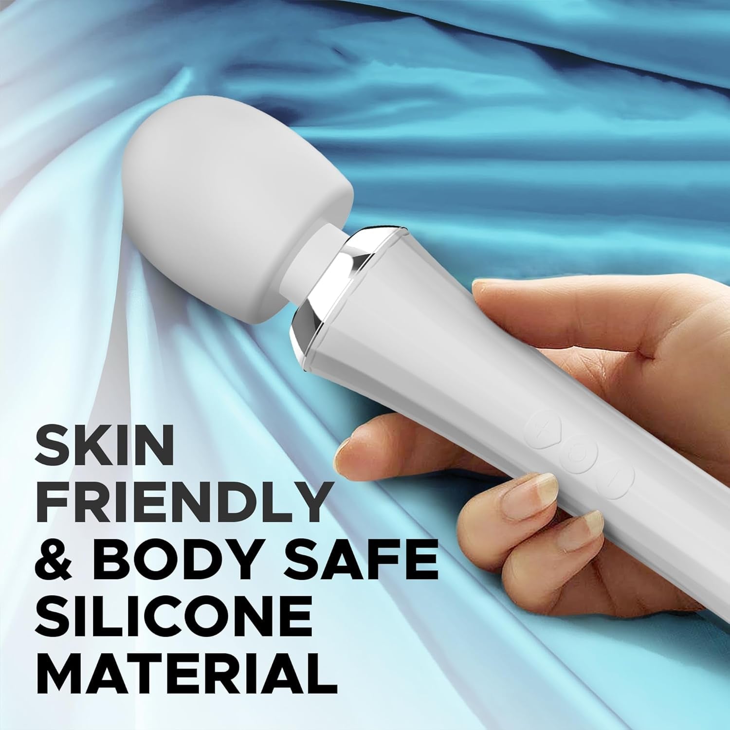 PearlReach Intimate Massage Wand Vibrator