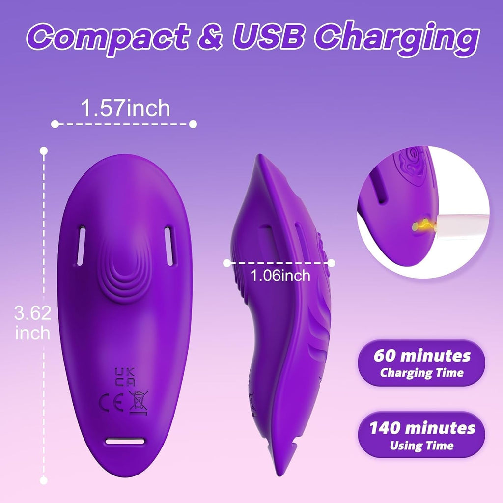 PearlWing Wearable Vibrating G-String