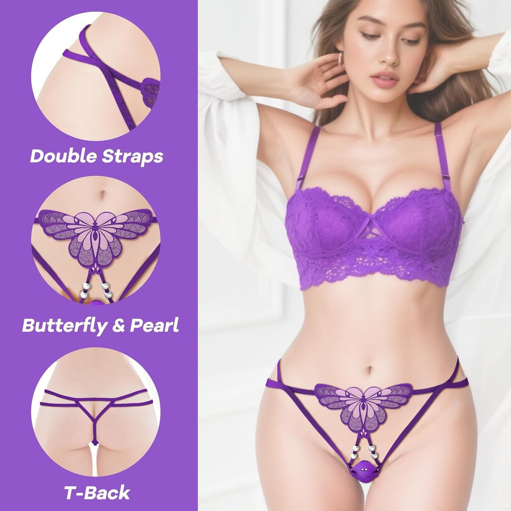 PearlWing Wearable Vibrating G-String