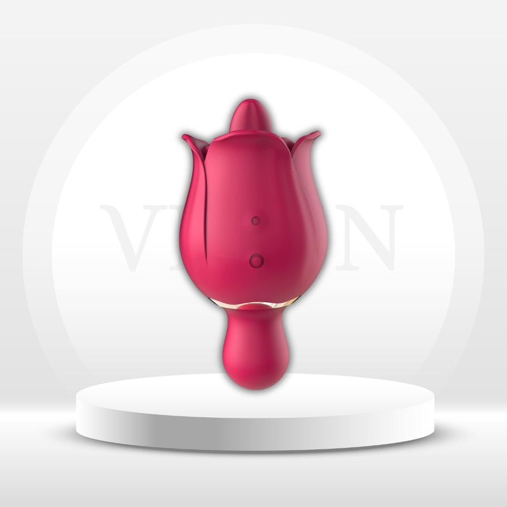 PetalLick Rose Tongue Licking Vibrator