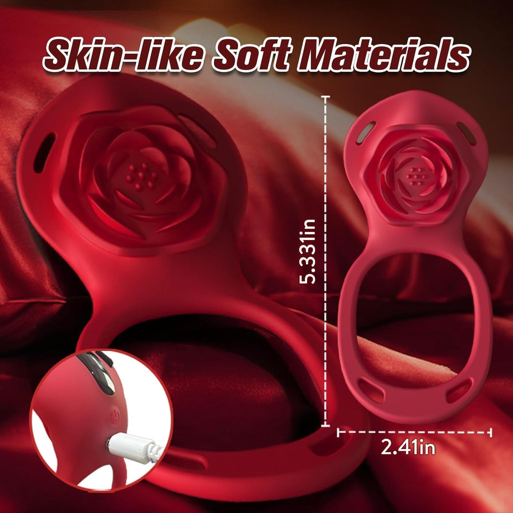 PetalLush Rose Couples Wearable Clitoral Vibrator