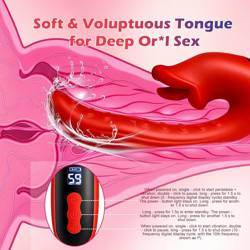 PetalNova Tongue & G-Spot Vibrator