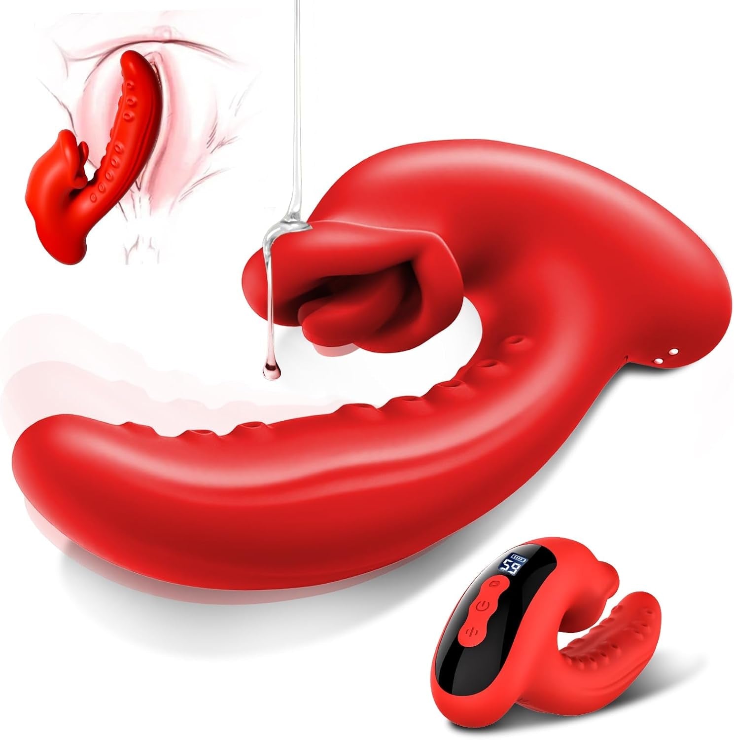 PetalNova Tongue & G-Spot Vibrator