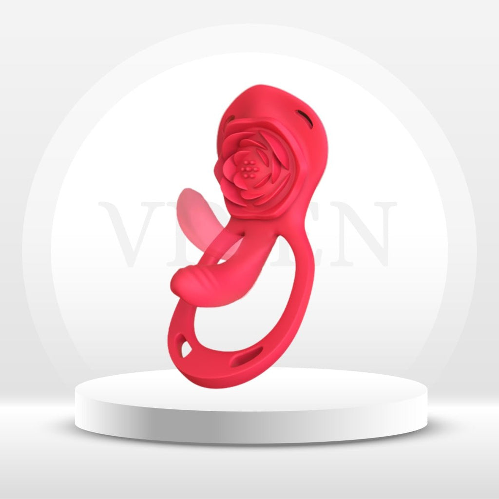 PetalPlay Wearable Couples Rose G-Spot Vibrator