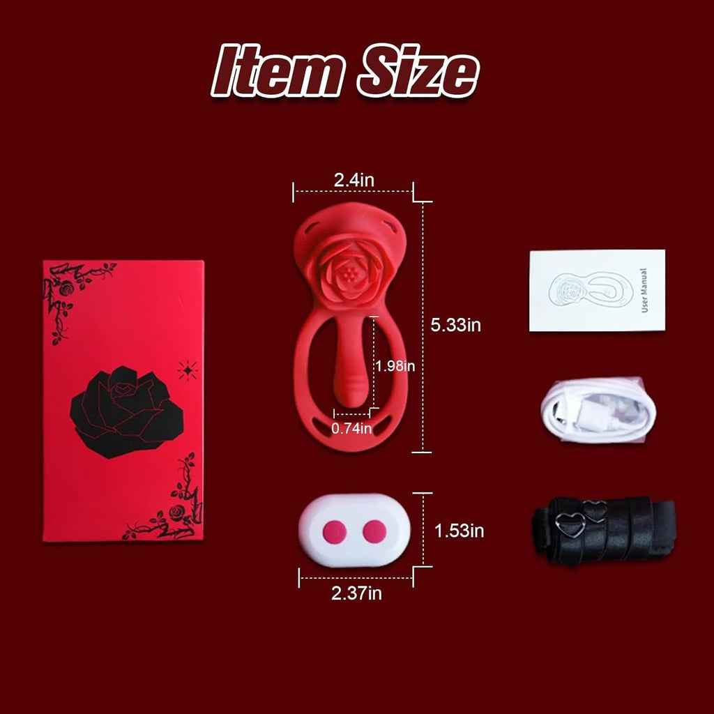 PetalPlay Wearable Couples Rose G-Spot Vibrator