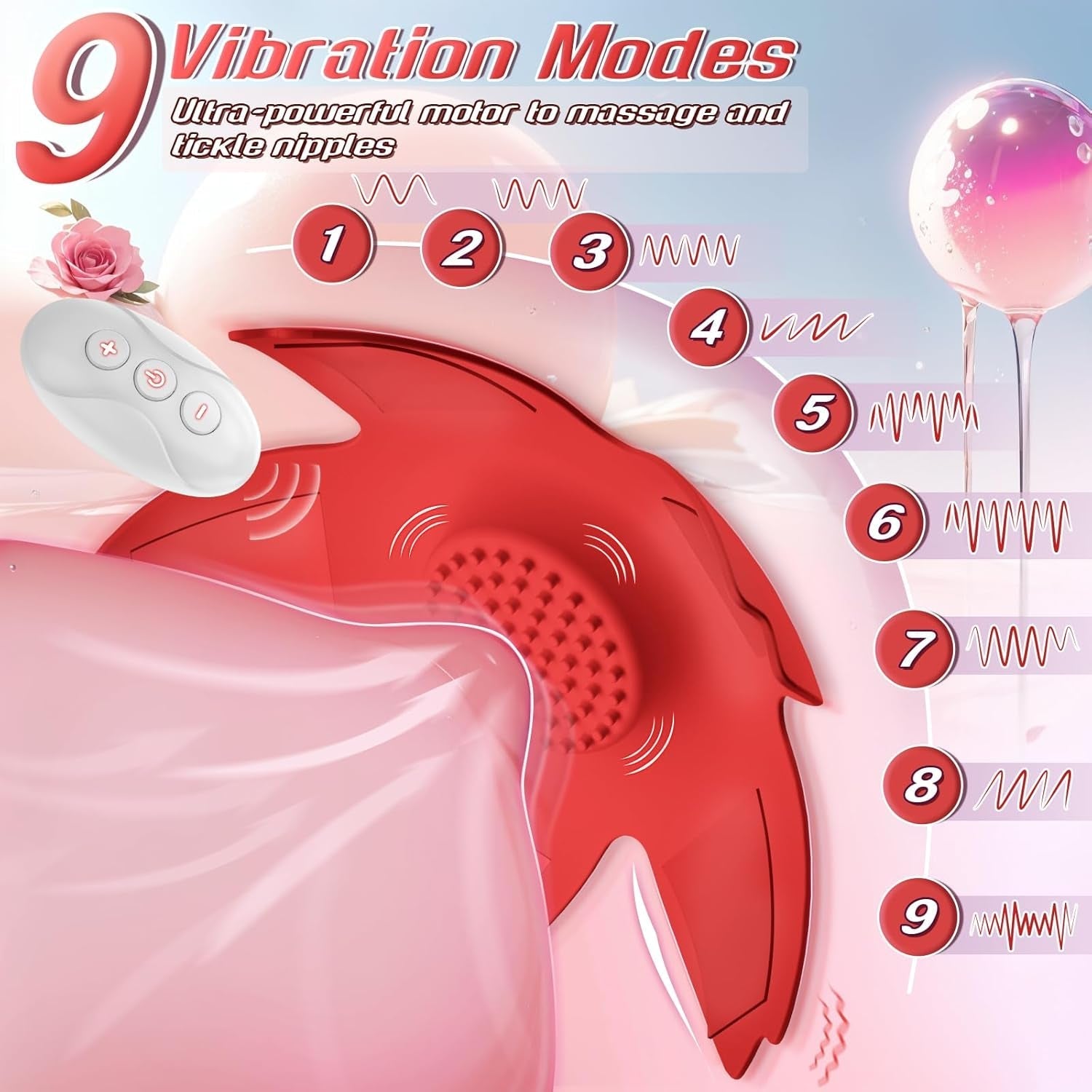 PetalPulse Wireless Nipple Stimulators