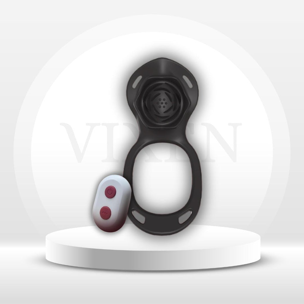 PetalThrob Strap-On Couples Rose Clitoral Vibrator