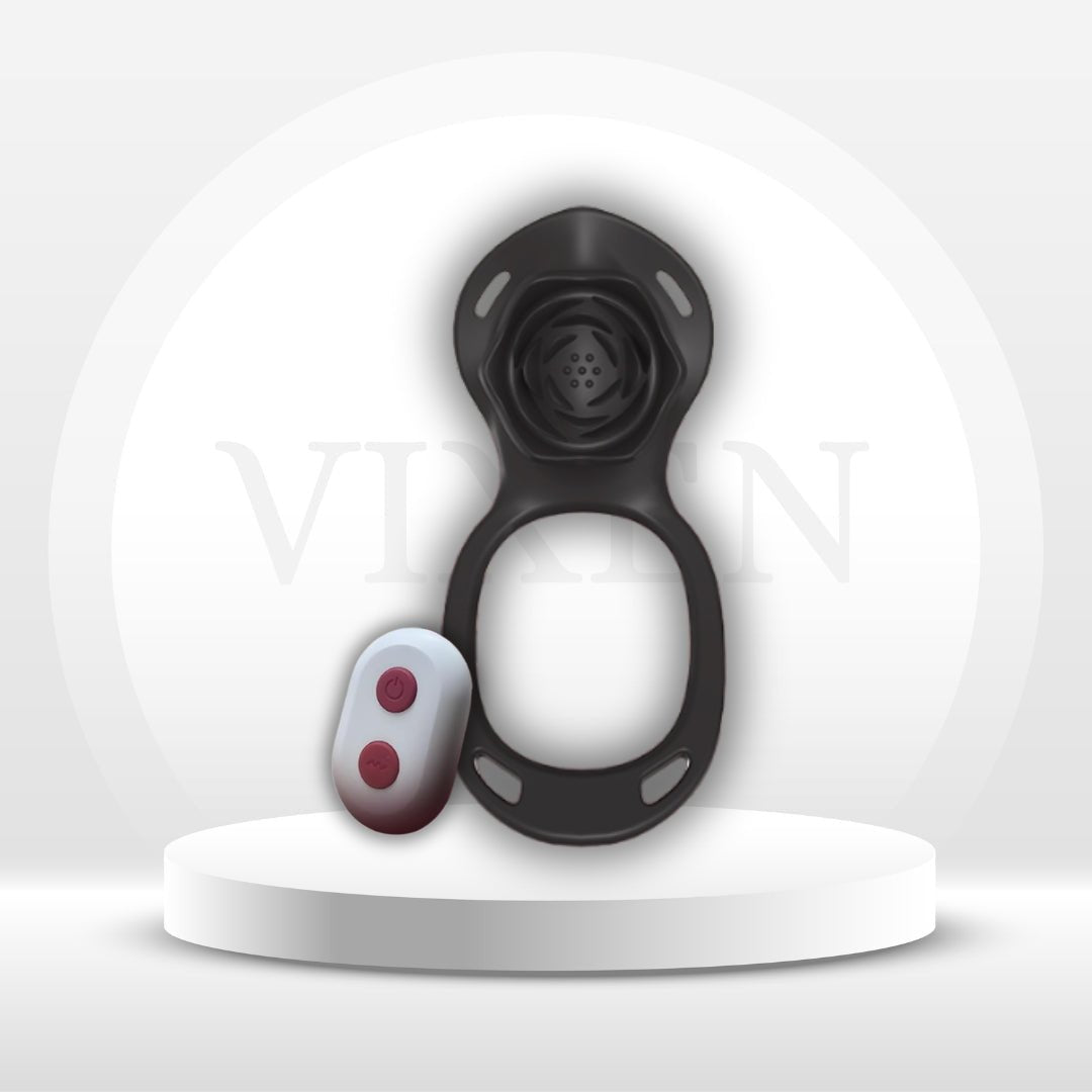 PetalThrob Strap-On Couples Rose Clitoral Vibrator
