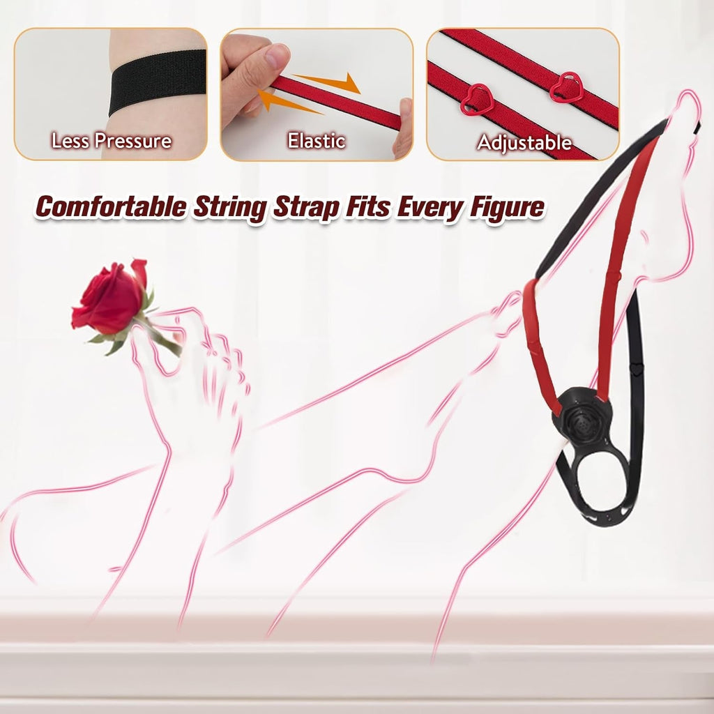 PetalThrob Strap-On Couples Rose Clitoral Vibrator